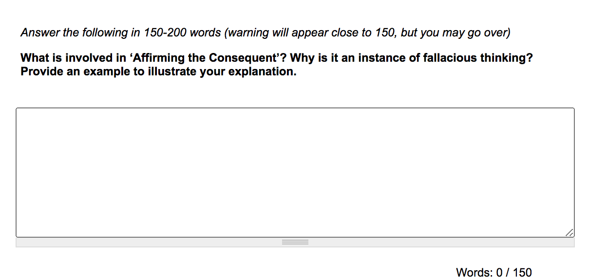 Answer The Following In 150 200 Words Warning Will Appear Close To 150 But You May Go Over What Is Involved In Affir 1