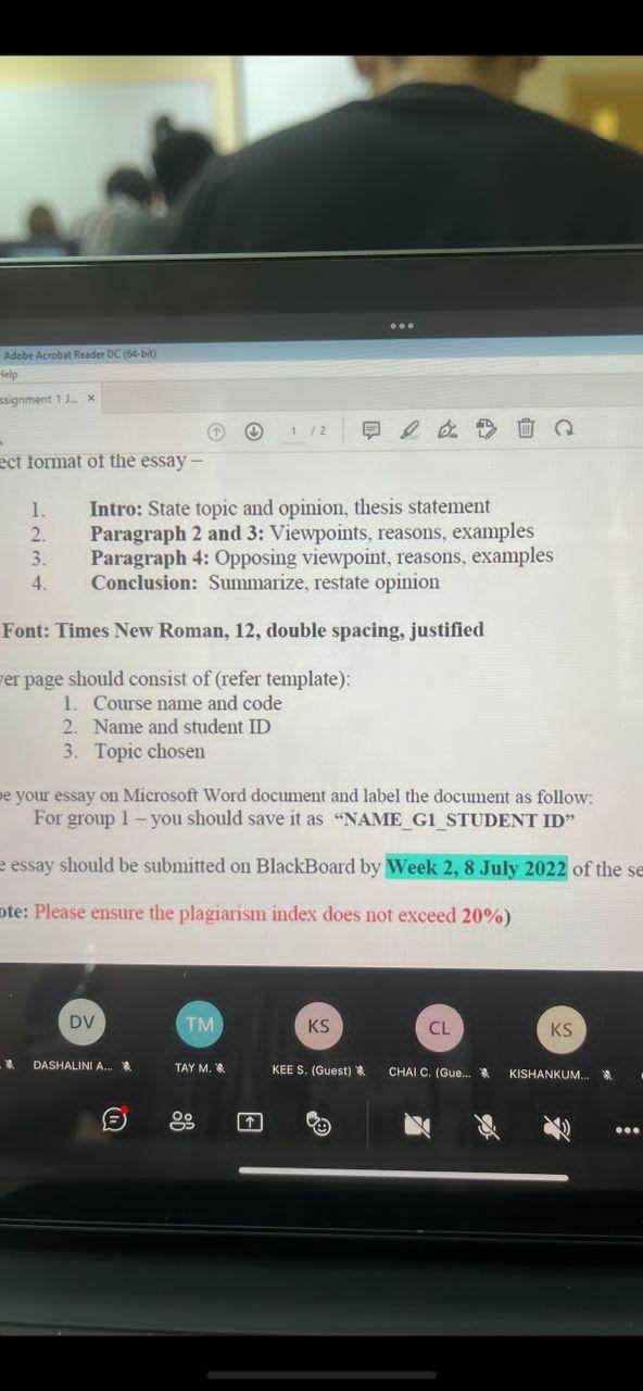 Adebe Acrobat Reader Dc 64 Bit Help Ssignment 11 X Ect Format Of The Essay 1 2 3 4 A Font Times New Roman 12 1