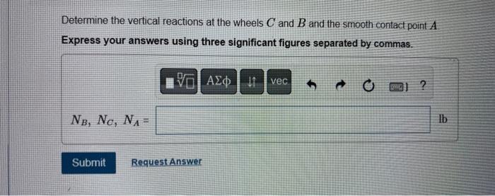 The 48 Ib Mulching Machine Has A Center Of Gravity At G Figure 1 Figure 1382 1 Of 1 258 Jasn Part A Determine The Vert 4