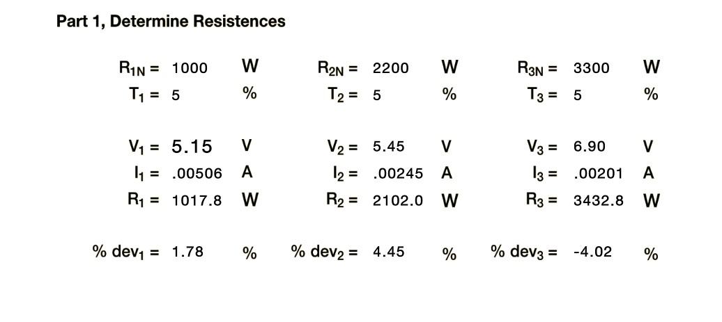 Need Some Help On A Physics Lab Please I Got My Data But I Am Not Sure If I Completed Table 4 Correctly Did I Do The C 1