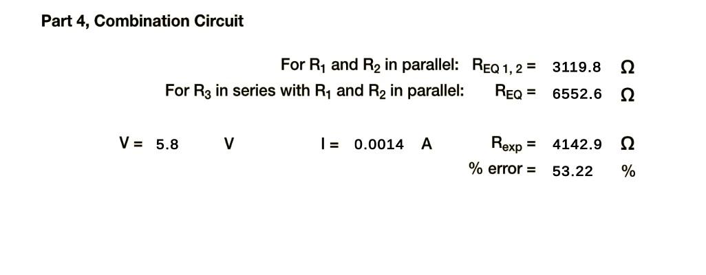 Need Some Help On A Physics Lab Please I Got My Data But I Am Not Sure If I Completed Table 4 Correctly Did I Do The C 4