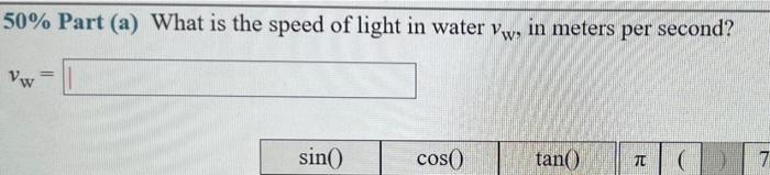 25 Problem 3 Consider The Speed Of Light In Different Materials Medium N Gasses At 0 C 1 Atm Air Carbon Dioxide H 3