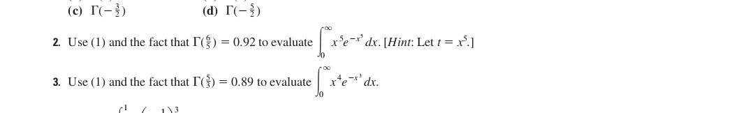 C T 3 D I 2 Use 1 And The Fact That I 0 92 To Evaluate F 3 Use 1 And The Fact That I 0 89 To Eval 1