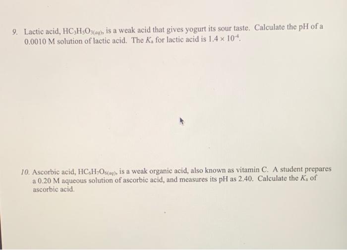 7 What Is The Equilibrium Concentration Of A Hypochlorous Acid Hcio Solution With K 3 0 X 108 If The Ph Is 4 10 8 2