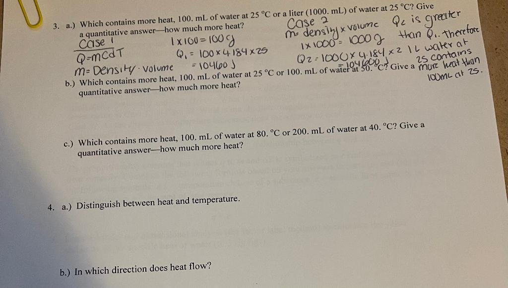 Need Help With 3 B And C And 4 A And B 1