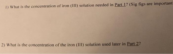 Part 1 Calibration The Calculation Of St Of The Beer S Law Equation In This Part Of The Laboratory You Will Calcula 2