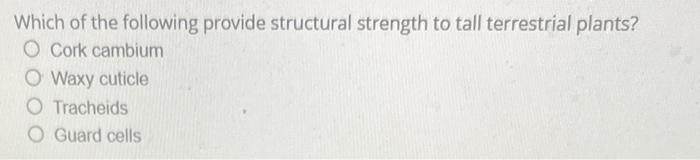 Which Of The Following Statements Is False O Negative Water Potential Draws Water Into The Root Hairs Whereas Cohesion 2