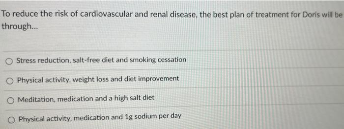 Which Of These Can Help Decreased Excess Body Water Retention Possibly Reduce Her Swollen Feet Aldosterone O Angioten 3