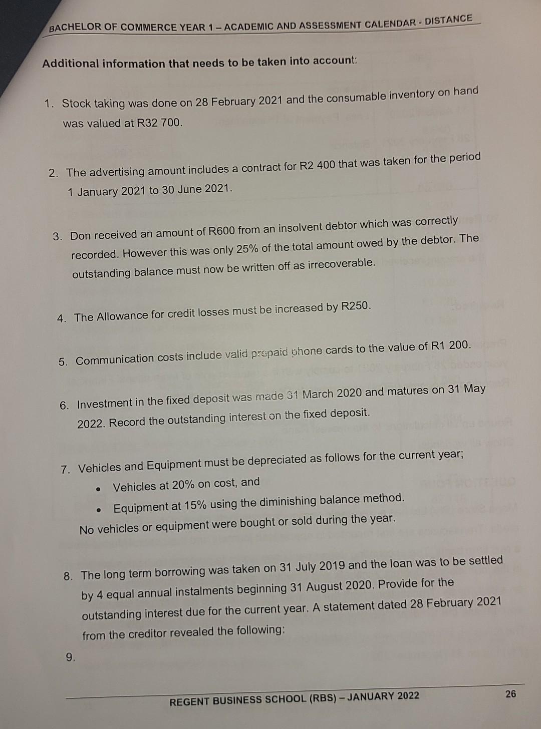 Need Help With Question 3 2