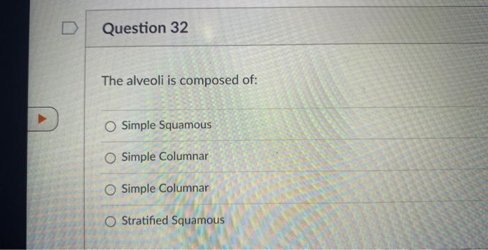 D Question 29 A Which Of The Following Types Of Cells Have Flagella O Pridal Opseudostrated O Spermaids Transitional Qu 7