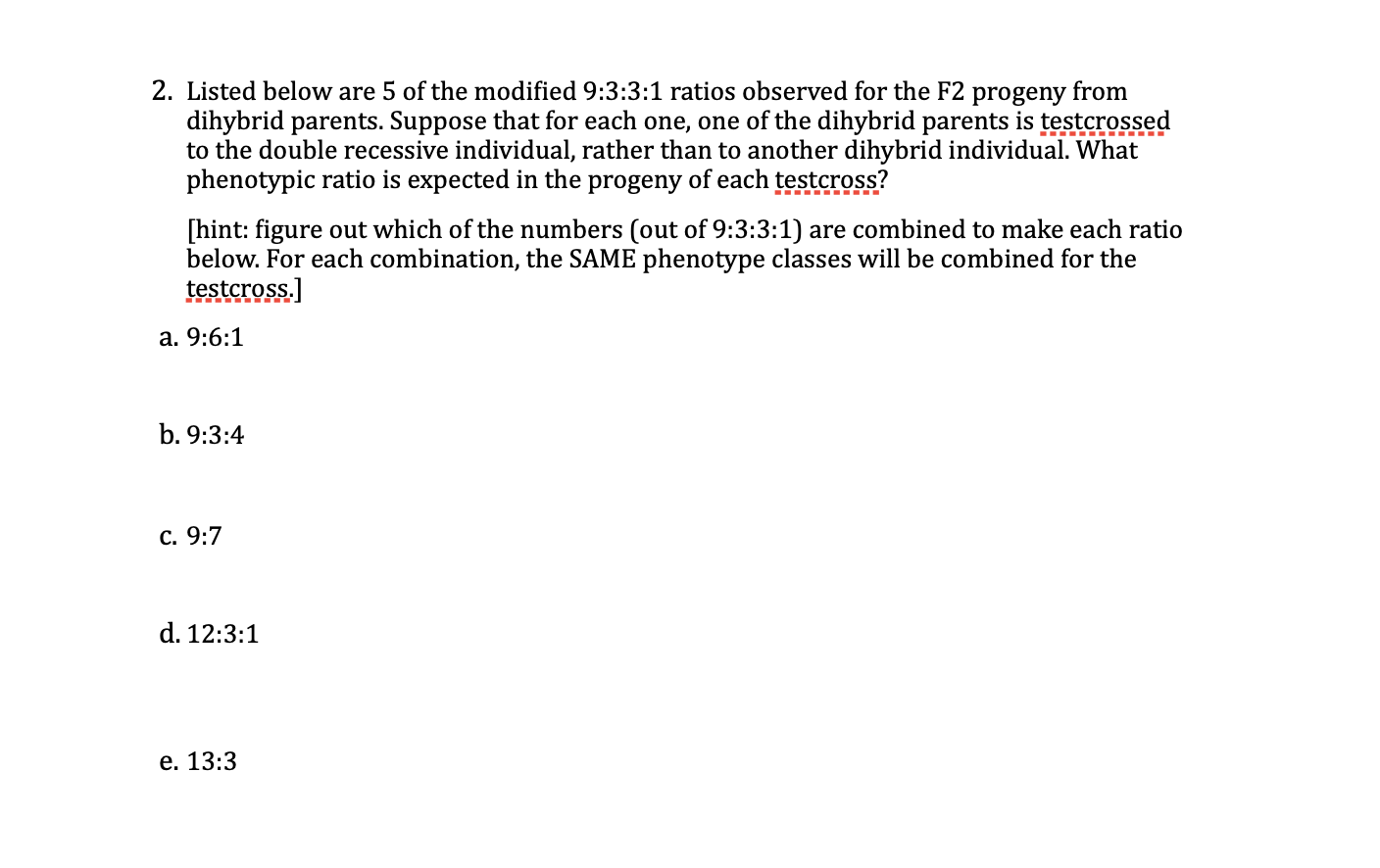 I M Very Confused If I Need To Come Up With An Answer For A E Or If I Just Need To Find Out Which One Is Correct And Why 1