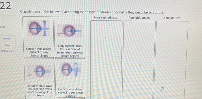 22 Pints Ebook Print References Classify Each Of The Following According To The Type Of Vision Abnormality They Describe 1