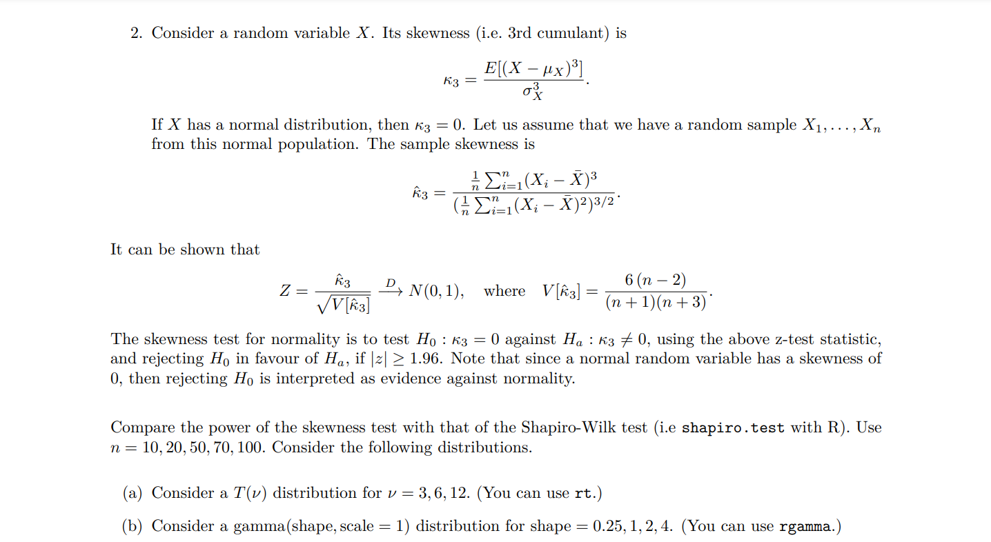 Answer Using R Thank You 1