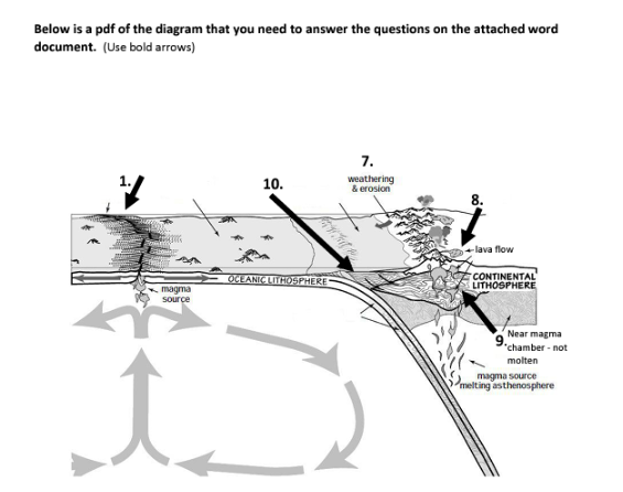 Use The Pdf Diagram To Answer The Following Questions Use Bold Arrows Pdf Diagram Item In Weekly Assignments Sectio 2