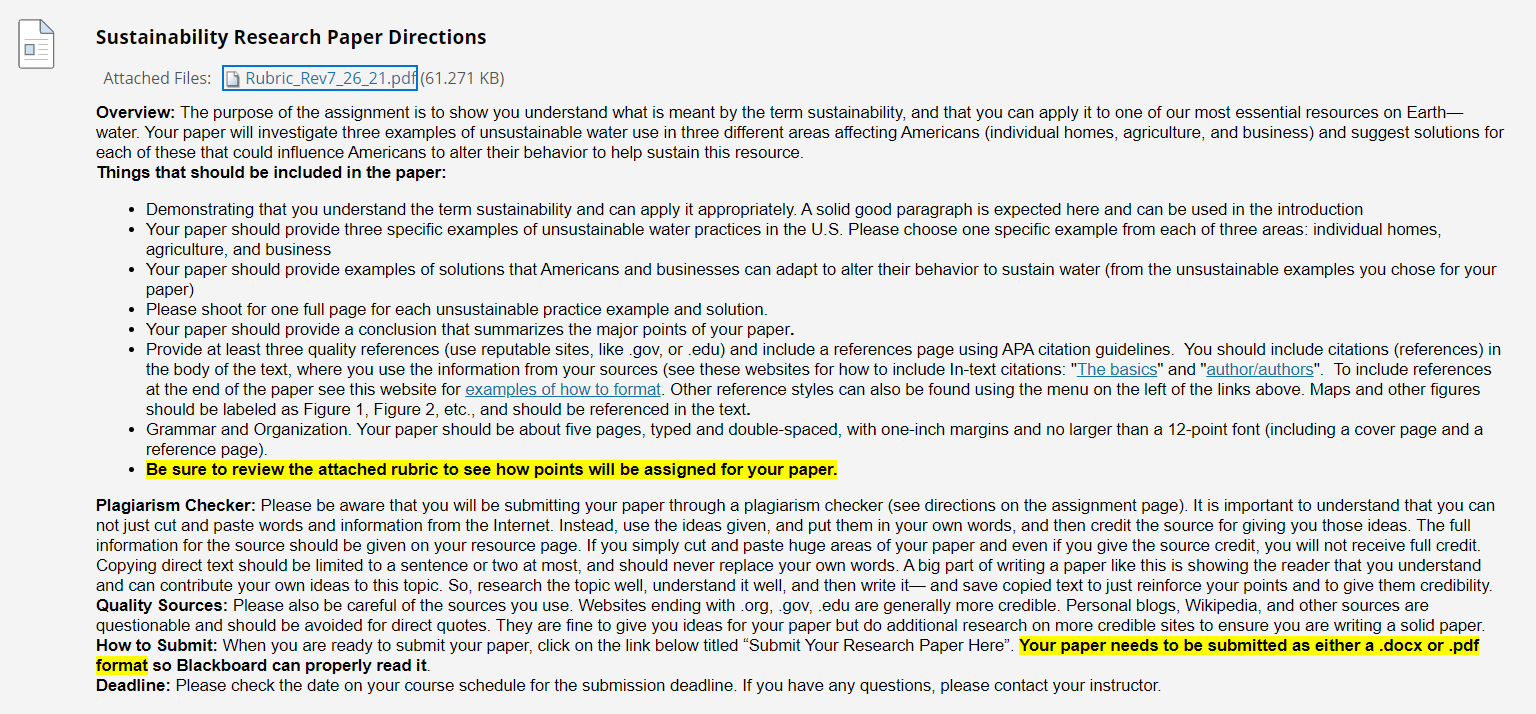 I Need Help From Someone Who Has A Real Love For Science The Information Required And The Required Criteria Are Listed 1