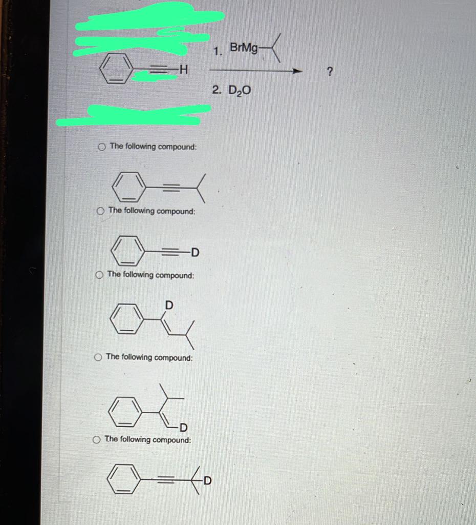 H O The Following Compound Pro O The Following Compound The Following Compound O The Following Compound D O The Fol 1