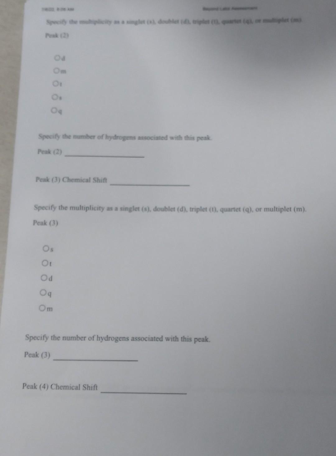 Ftir And Nmr Spectra After Completing A Reaction And Working Up The Products It Is Still Necessary To Confirm That The 3