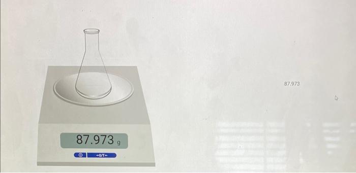 87 973 0 1 87 973 From The Procedure 4 Add 2 G Of Salicylic Acid And Re Weigh The Flask Record The Mass Mass Of 1
