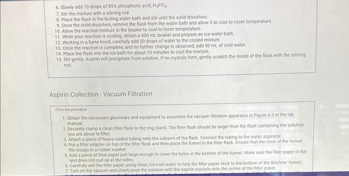 87 973 0 1 87 973 From The Procedure 4 Add 2 G Of Salicylic Acid And Re Weigh The Flask Record The Mass Mass Of 4
