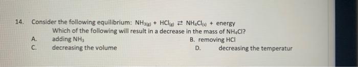 11 Consider The Equilibrium H O G Cl O G 2hoc Keq 9 0 X 102 A 1 0 L Flask Contains A Mixture Of 1 8 X 10 Mole 4