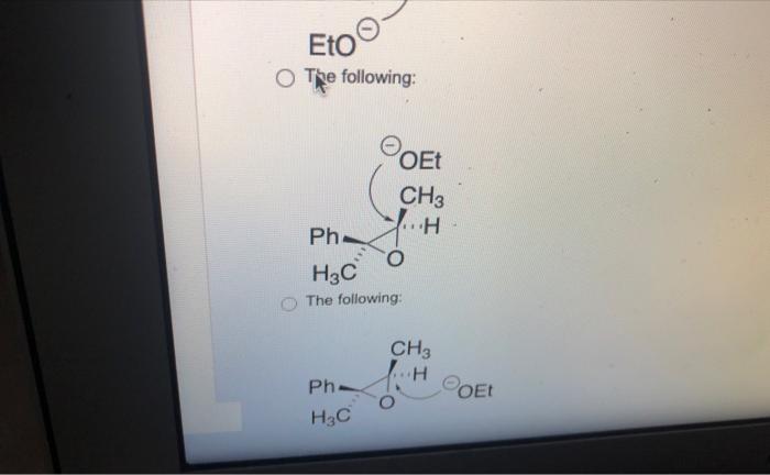 Question 34 What Is The Expected Product Ko Z Ch3 1 Etmgbr Thf 2 Nh4ci H O The Following Compound The Following C 6