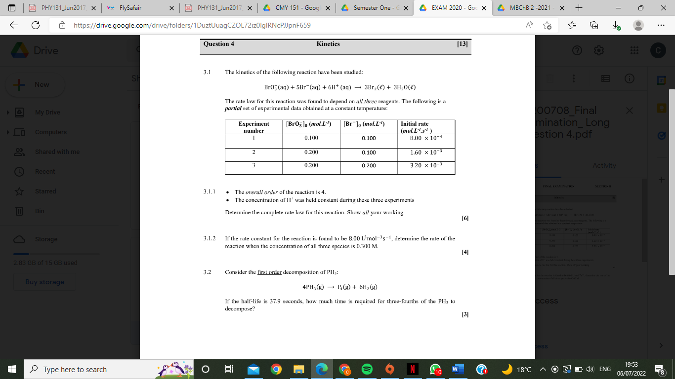 Pdf Phy131 Jun2017 X Drive New My Drive Computers Shared With Me Recent Starred Bin Storage 2 83 Gb Of 15 Gb 1