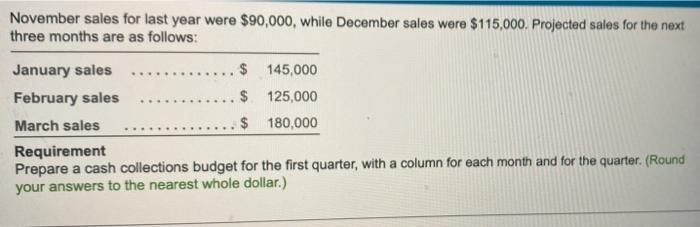 Holiday Corporation Has Found That 60 Of Its Sales In Any Given Month Are Credit Sales While The Remainder Are Cash Sa 2