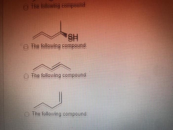 Question P What Is The Expected Product Br Nash Dmf The Following Compound Sh The Following Compound The Following 2