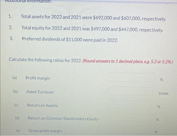 Below Is The Statement Of Income For Pembina Enterprises Ltd For The Year Ended December 31 2022 Pembina Enterprises 2