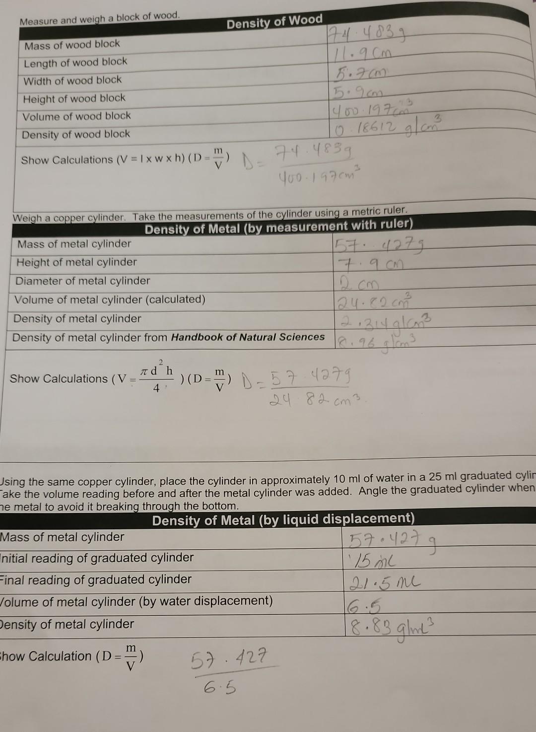 Chm 020 Lab Name Measure The Mass Of The Objects Provided Vitamins Tums Etc For Learning The Use Of The Top Load 2