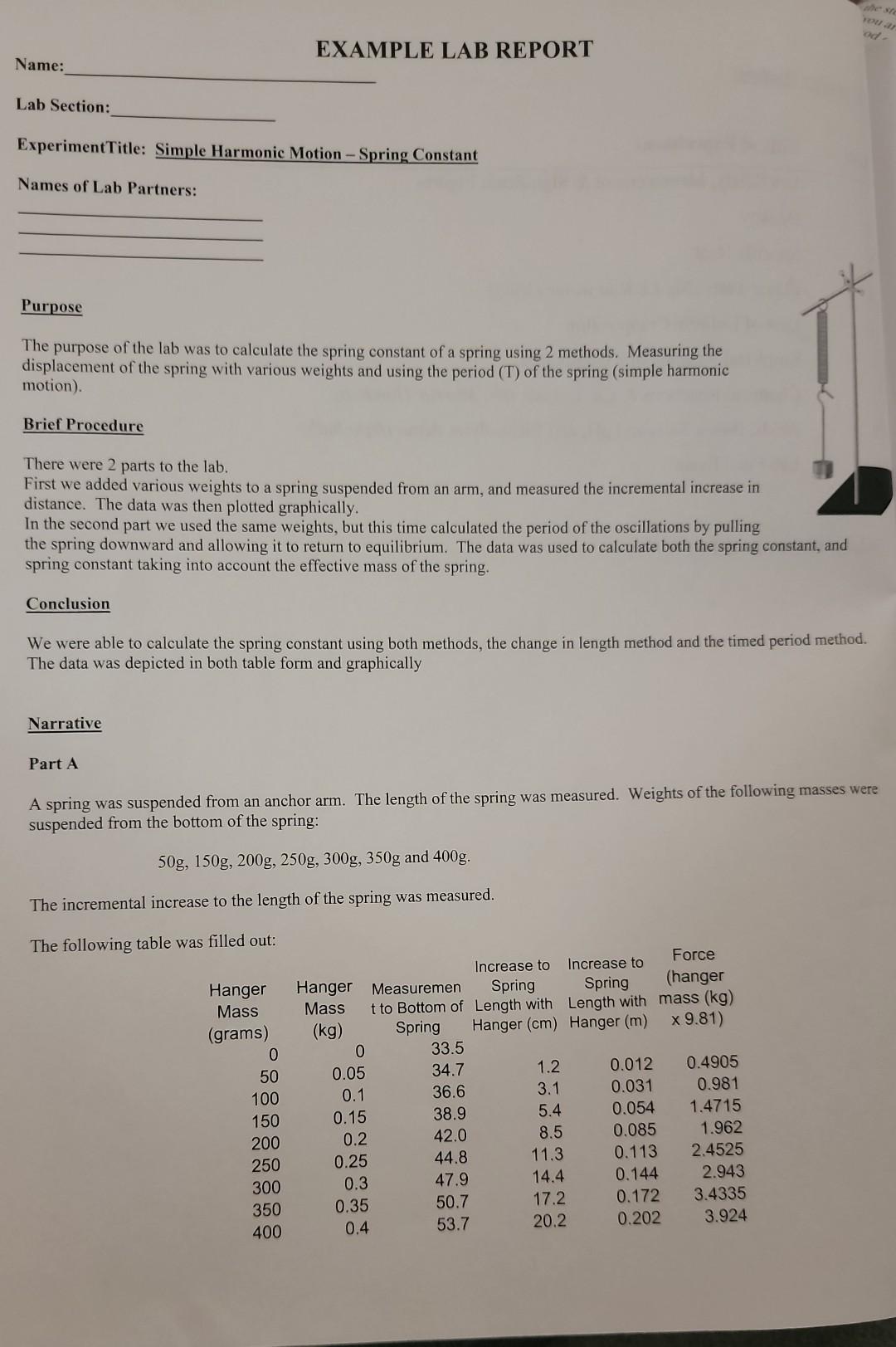 Chm 020 Lab Name Measure The Mass Of The Objects Provided Vitamins Tums Etc For Learning The Use Of The Top Load 4