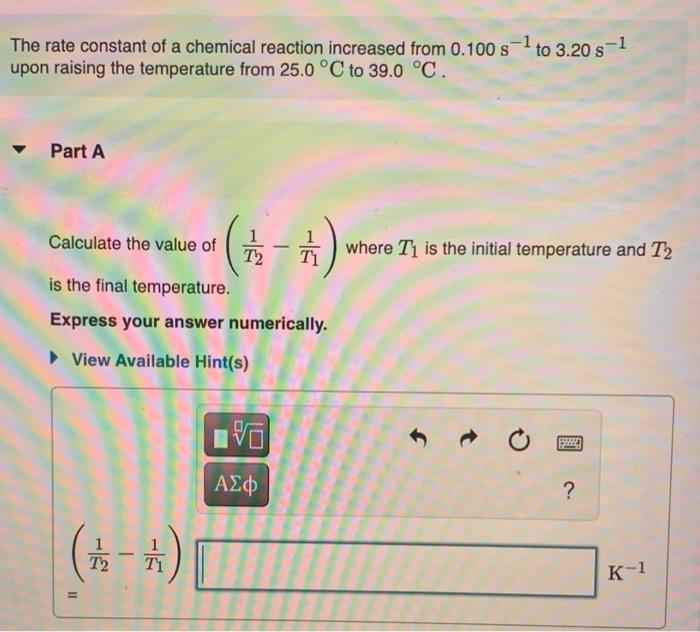 Learning Goal As Temperature Rises The Average Kinetic Energy Of Molecules Increases In A Chemical Reaction This Mea 2