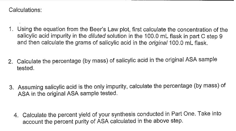 Substance Weight Sample Start Melt Point End Melt Point Theoritical Yield Asa 2 59 G As 1