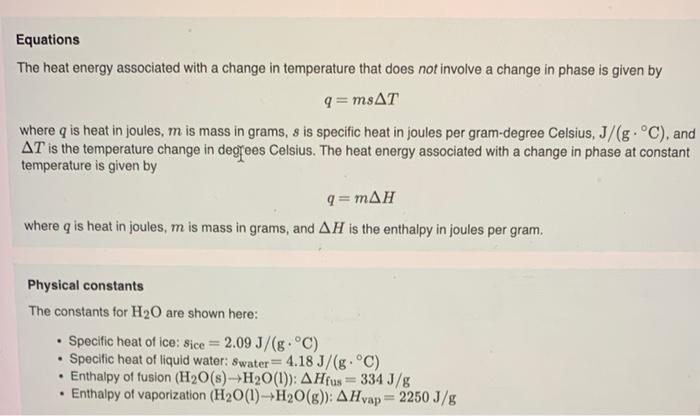 Consider Heating Solid Water Ice Until It Becomes Liquid And Then Gas Steam Figure 1 Alternatively Consider The 2