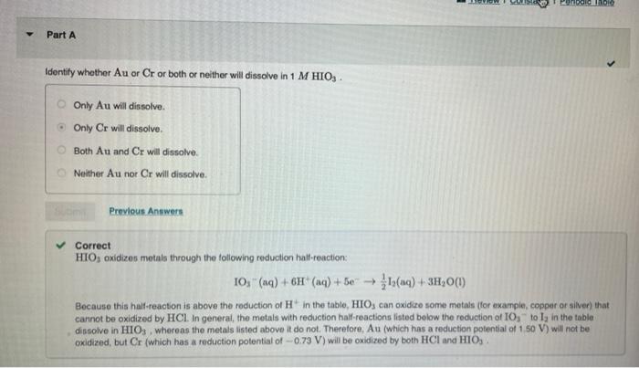 Enter A Balanced Redox Equation For The Resction That Occurs 2