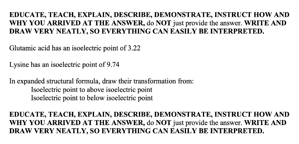 Educate Teach Explain Describe Demonstrate Instruct How And Why You Arrived At The Answer Do Not Just Provide The 1