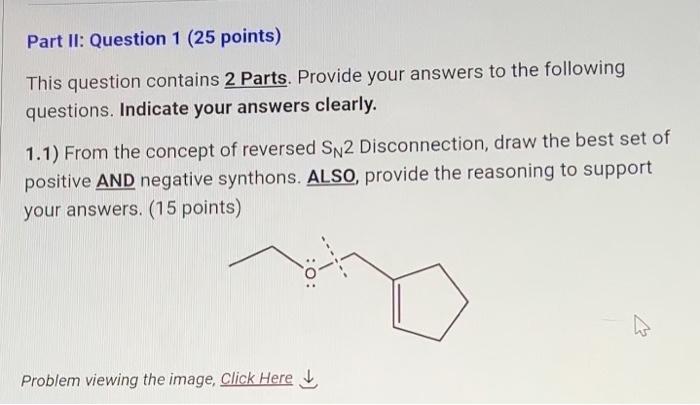 Part Ii There Are Three Questions For This Part Of The Exam Read Carefully Below About How To Submit Your Answers 1 2
