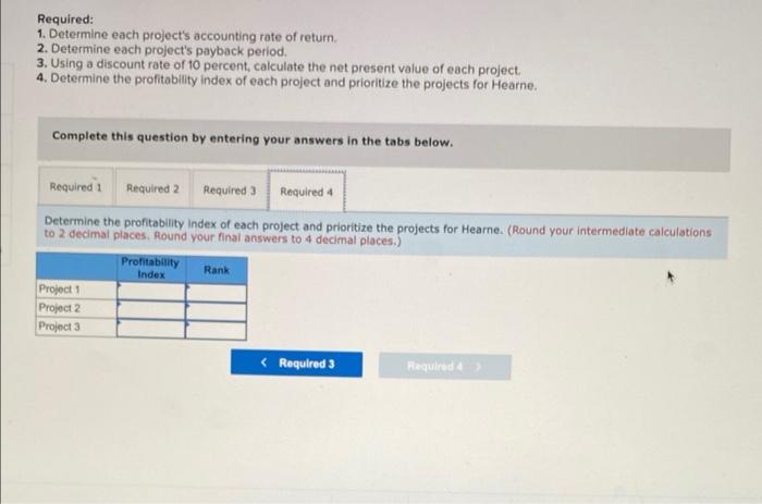 Pa11 3 Algo Comparing Prioritizing Multiple Projects Lo 11 1 11 2 11 3 11 6 Heame Company Has A Number Of Potent 5