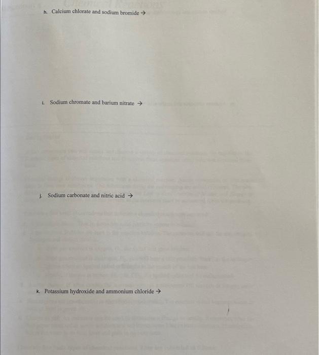 Post Laboratory Questions Post Laboratory Questions 1 Write The Equation For The Decomposition Of Sulfurous Acid H So3 3