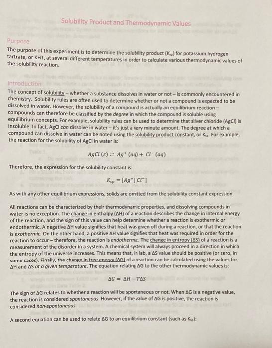 Data Analysis Part 1 Determination Of Kht Saturation Temperatures Be Sure To Show All Calculations Required And Don T 3