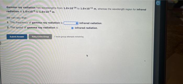Review Topics References Use The References To Access Important Values If Needed For This Question Visible Light Has 2