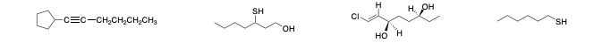 What Are The Names Of These Molecules 1