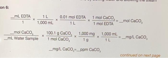 Activity 1 Data Table 1 Complexometric Titration Of Hard Water Initial Syringe Reading Ml Final Syringe Reading Ml 2