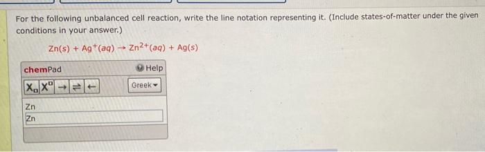 Balance Each Equation Under The Specified Conditions Include States Of Matter Under The Given Conditions In Your Answe 4