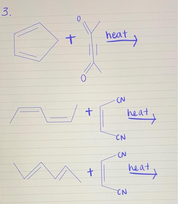 2 Show The Curved Arrow Mechanism For This Reaction 3 Draw Major Products For These Reactions 3