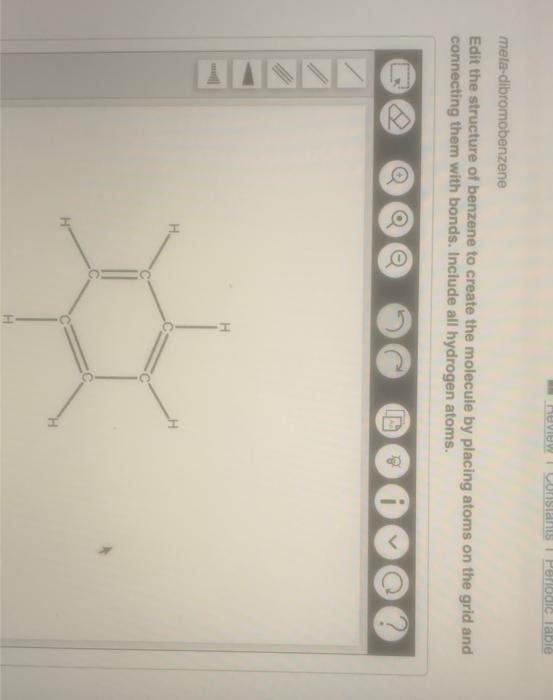 Isopropylbenzene Edit The Structure Of Benzene To Create The Molecule By Placing Atoms On The Grid And Connecting Them W 2