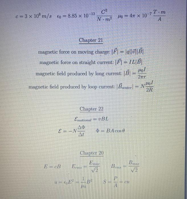 The Maximum Value Of The Electric Field In A Light Wave Is 2500 N C Calculate The Rms Value Of The Magnetic Field In Th 2