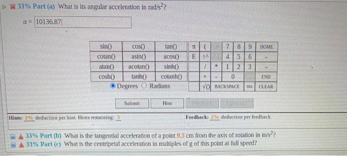 5 Problem 9 An Ultracentrifuge Accelerates From Rest To 96800 Rpm In 2 25 Min Randomized Variables 96800 Rpm T 2
