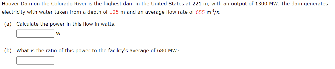 Hoover Dam On The Colorado River Is The Highest Dam In The United States At 221 M With An Output Of 1300 Mw The Dam Ge 1