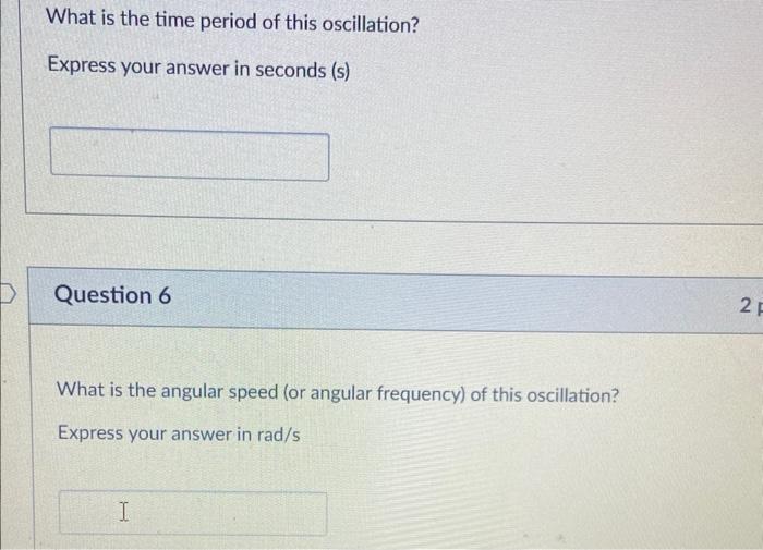 1 Attach A 100g Mass On Spring 1 Stop The Oscillation Check The Boxes Natural Length And Equilibrium Position At 4
